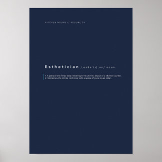 Affiche de typographie Cuisine Noms