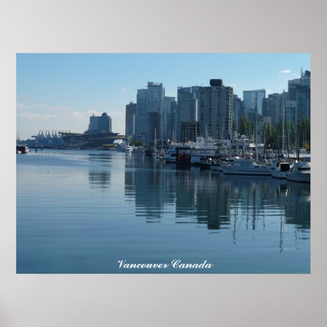 Affiche de Vancouver Imprimer Vancouver Cityscape  (Devant)