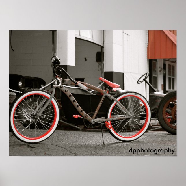 Affiche de vélo Retro (Devant)