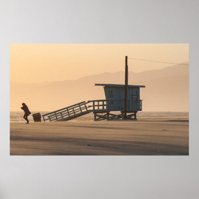 affiche de venice Beach, Californie (Devant)