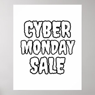 Affiche de vente du lundi cybernétique, Vente au g