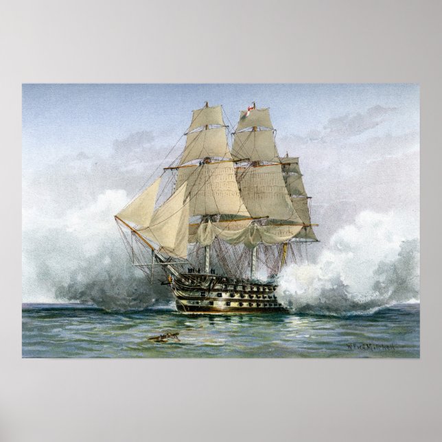 Affiche de victoire du HMS (Devant)