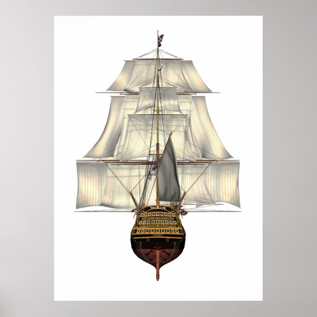 Affiche de victoire du HMS (Devant)