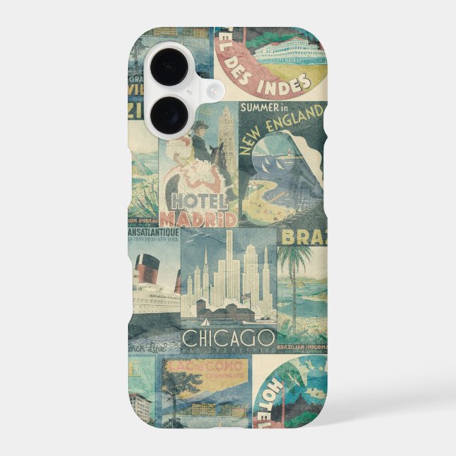 Affiche de Vintage voyage (Verso)