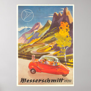 Affiche de Vintage voyage - Allemagne