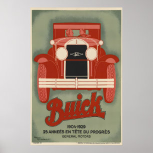 Affiche de voiture Buick - Impressions d'affiches 