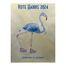 Affiche de Vote Harris 2024.