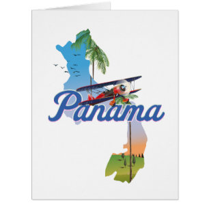 Affiche de voyage à Panama