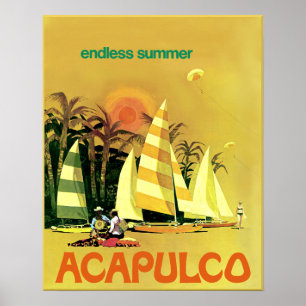 Affiche de voyage Acapulco