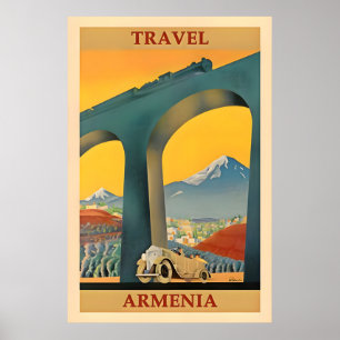 Affiche de voyage Arménie