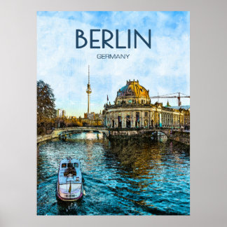 Affiche de voyage Berlin