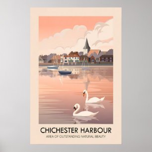 Affiche de voyage de Chichester Harbour AONB