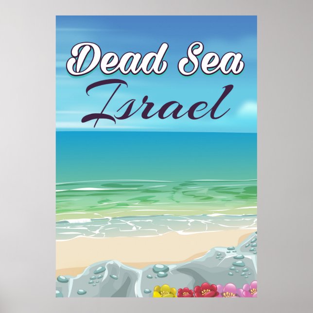 Affiche de voyage de Dead Sea Israel (Devant)