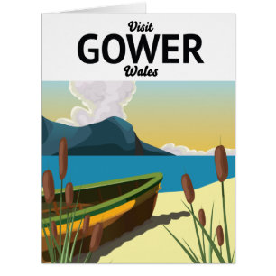 Affiche de voyage de Gower Wales