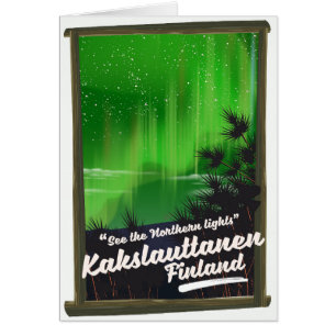 Affiche de voyage de Kakslauttanen