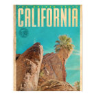 Affiche de voyage des canyons indiens vintages