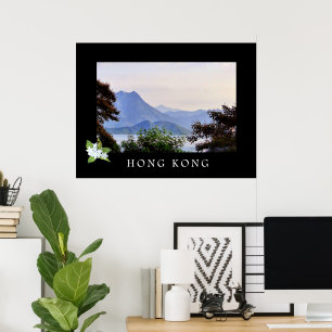 Affiche de voyage des Nouveaux Territoires de Hong