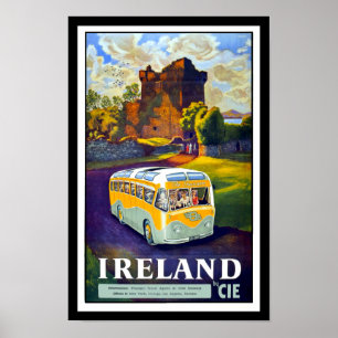 Affiche de voyage Irlande