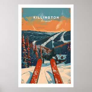 Affiche de voyage Killington - Vermont 1