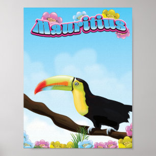 Affiche de voyage Maurice