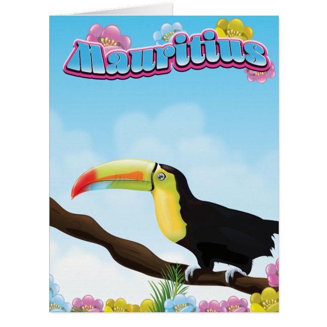 Affiche de voyage Maurice (Devant)