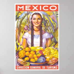Affiche de voyage Mexique 2