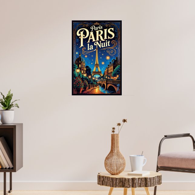 Affiche de voyage Paris,  (Salon 3)