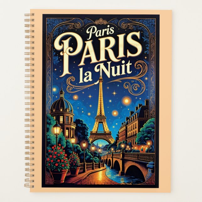 Affiche de voyage Paris,  (Devant)