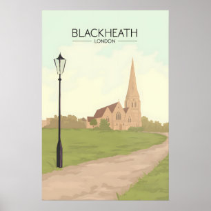 Affiche de voyage pour Blackheath Londres