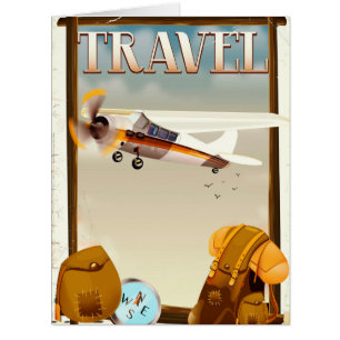 Affiche de voyage vintage