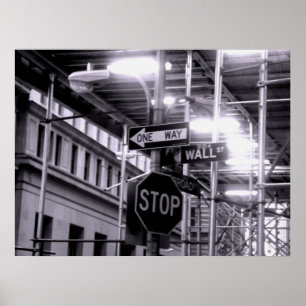 Affiche de Wall Street