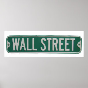 Affiche de Wall Street