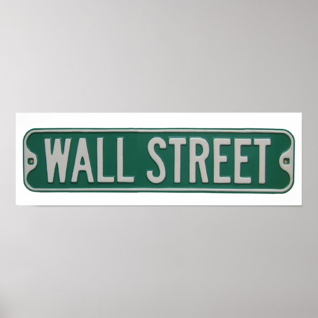 Affiche de Wall Street (Devant)