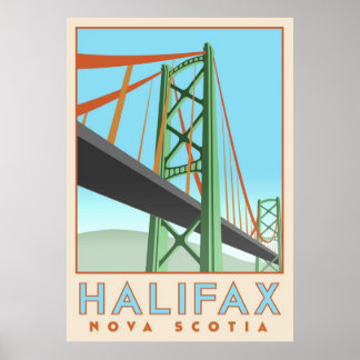Affiche Déco Halifax