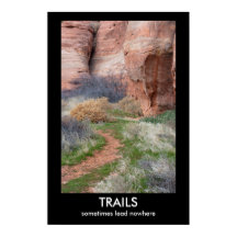 AFFICHE DÉMOtivationnelle DE TRAILS