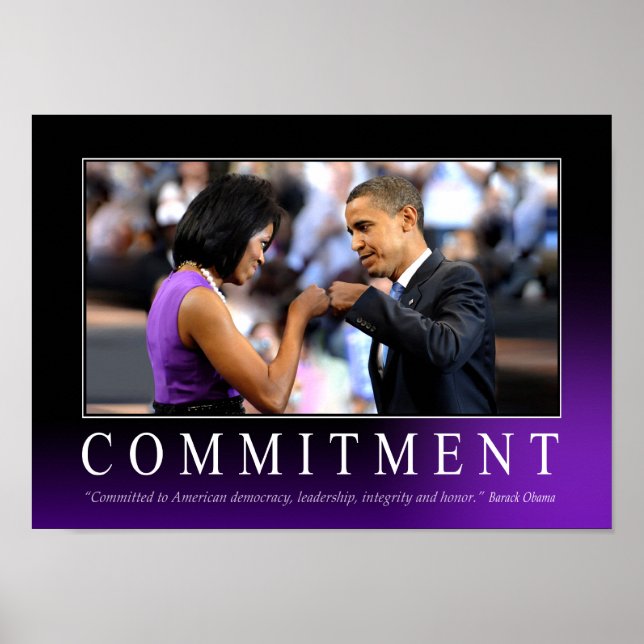 Affiche d'engagement (Obama, premier coup) (Devant)