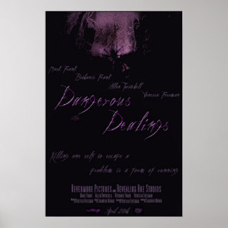 Affiche des affaires dangereuses