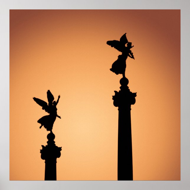 Affiche des Anges de Rome (Devant)