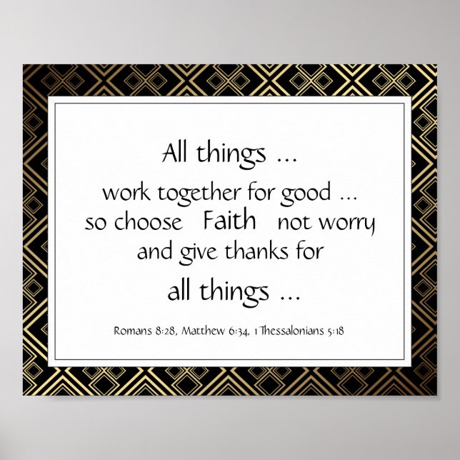 Affiche des citations d'encouragement à la vie (Devant)