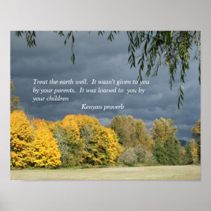 Affiche des citations inspirantes
