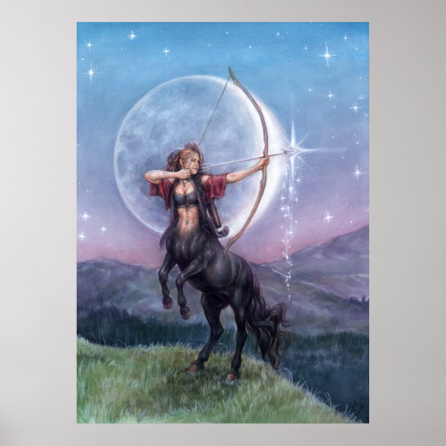Affiche des étoiles de tir (Devant)