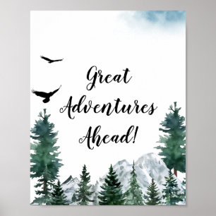 Affiche des Grandes Aventures des Montagnes Rocheu