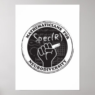 Affiche des mathématiciens pour la neurodiversité