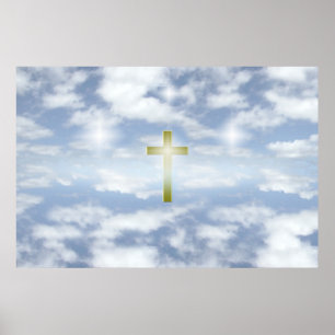 affiche des nuages célestes