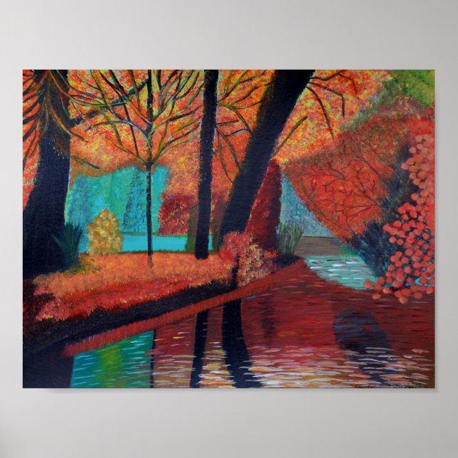 Affiche des rêves d'automne (Devant)