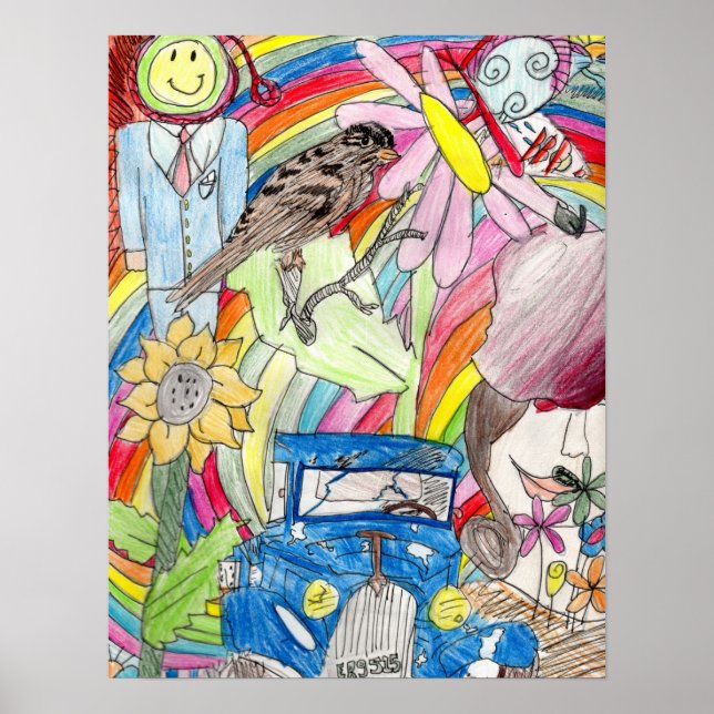 Affiche des rêves d'été (Devant)