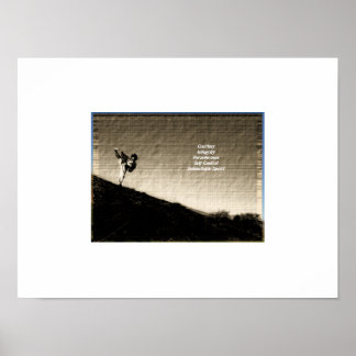 Affiche des tenets de Taekwondo