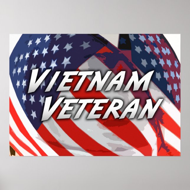 Affiche des vétérans du Vietnam (Devant)