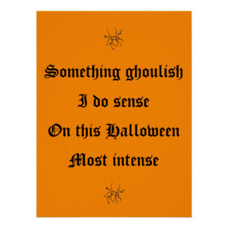 Affiche d'Halloween