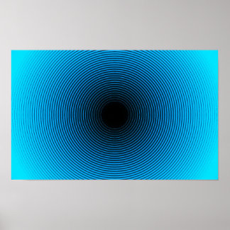 Affiche d'illusion optique